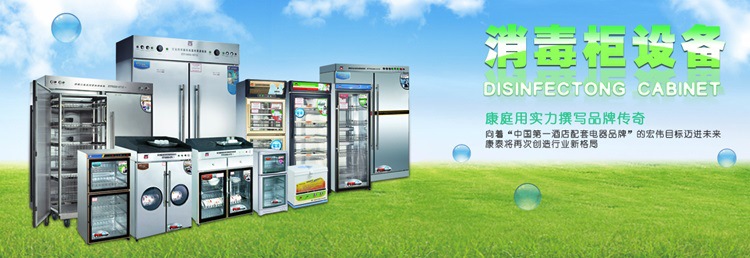 康庭消毒柜RTP2000A-KT13 红钻热风循环 商用食堂餐具消毒柜