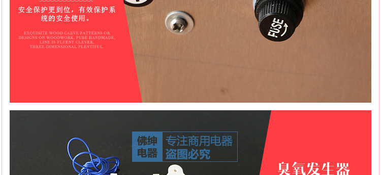 新款台式家用/商用大理石茶水消毒柜 酒店不锈钢配餐消毒柜价格