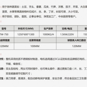 切菜机 商用多功能全自动切菜机 中央厨房大容量高效蔬菜加工设备