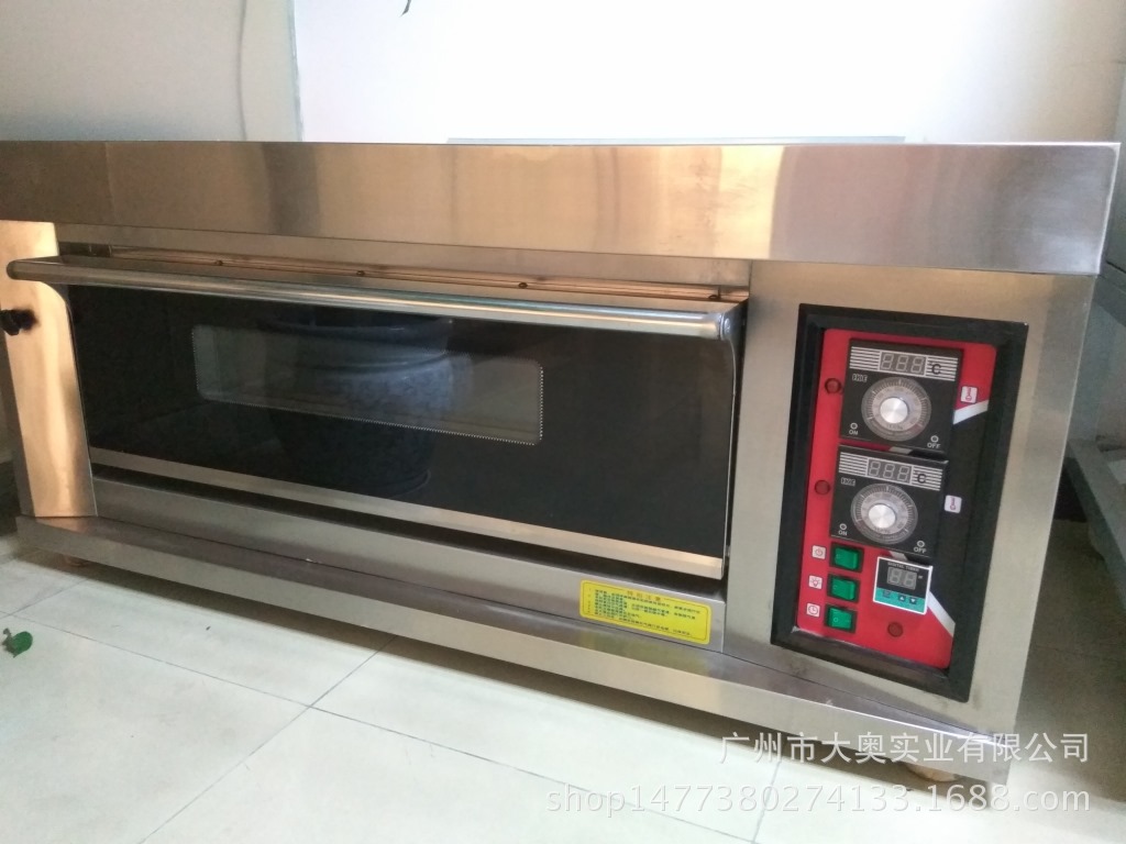 燃气蛋挞机烤箱面包机广州市大型商用一层四盘蛋糕机厂家在哪里