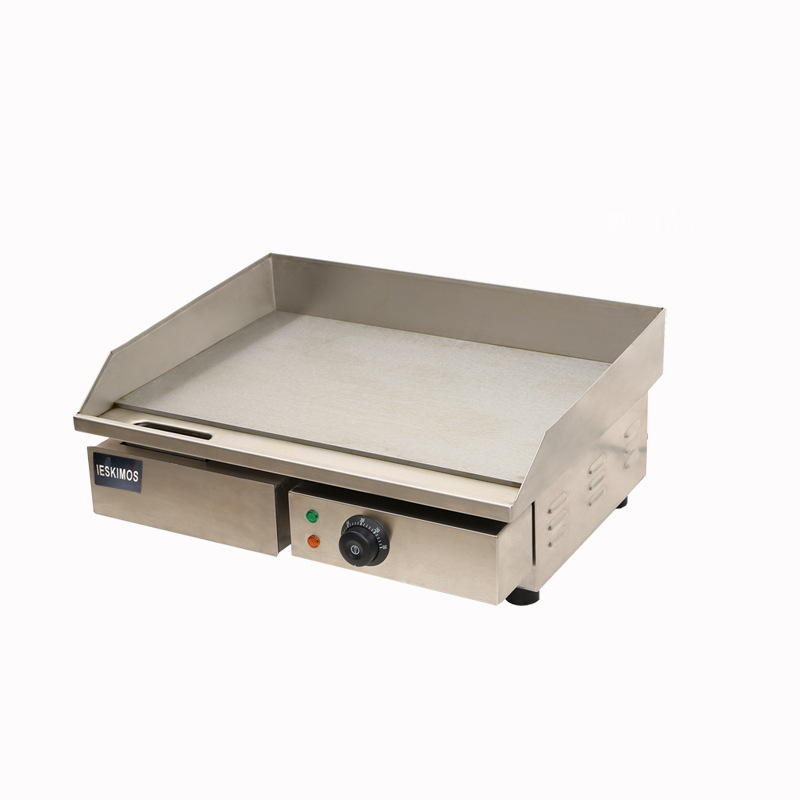 恒芝 电平扒炉EG-818商用双温控电热平扒炉铁板烧机手抓饼机器