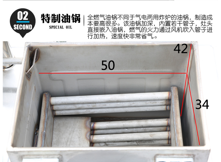 福家宝588商用京式燃气爆烤鸭炉炸鸭炉炸鸡茶油鸭馋嘴鸭蒸香鸭机