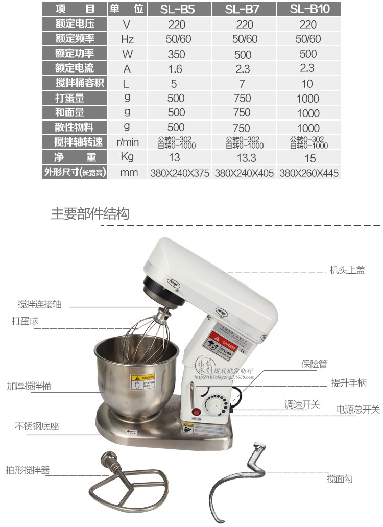 搅拌机10升_13