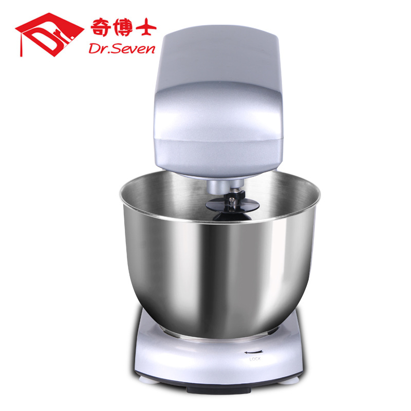奇博士搅拌器商用奶盖机5L大容量奶油打蛋器多功能和面鲜奶机免邮