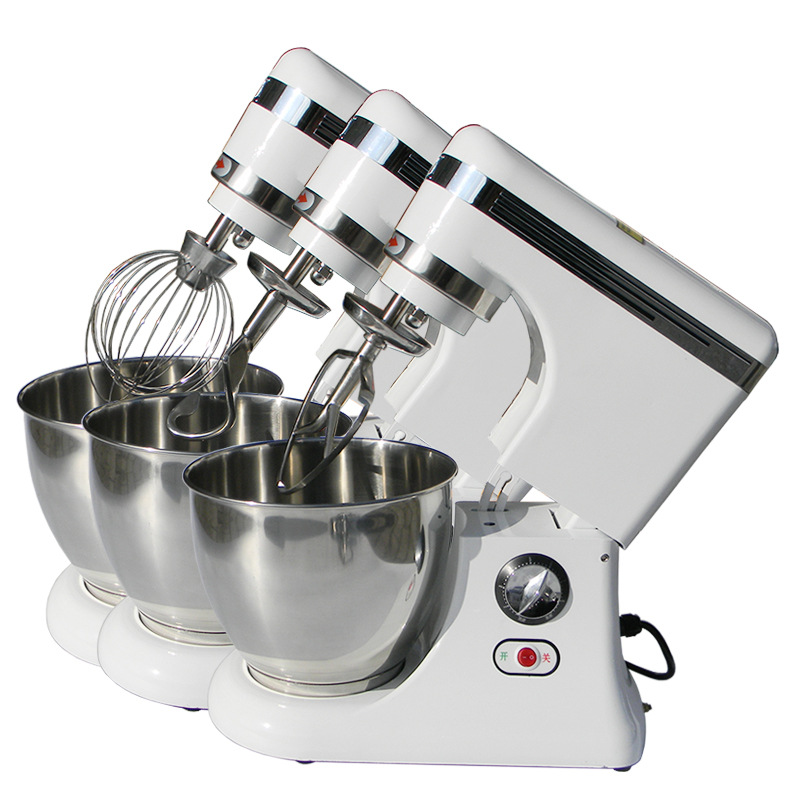 大草原厨师机和面机搅拌机打蛋机打蛋器鲜奶机7升B7商用7l搅拌机