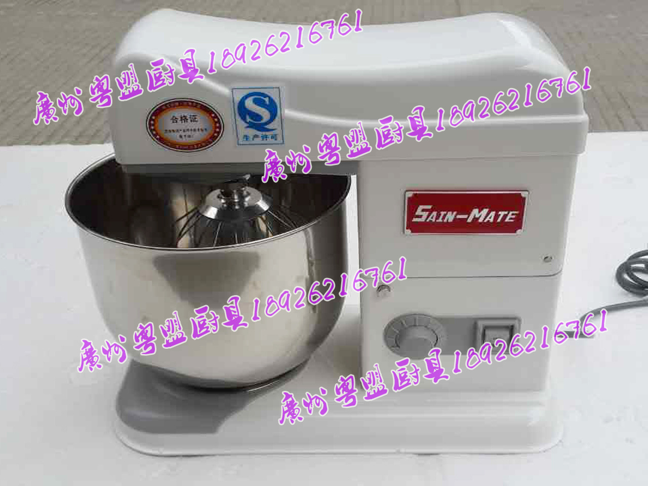 KM-7鲜奶机SAIN MATE商用7升台式打奶机蛋糕搅拌器奶油打发搅拌机