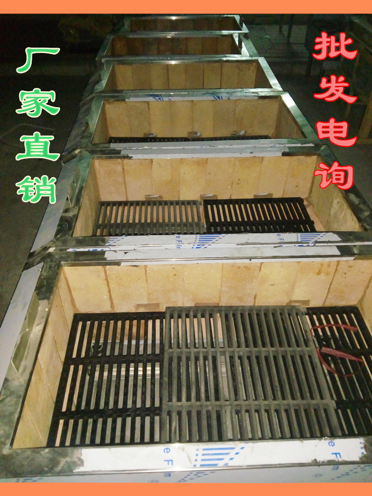 批发 长方形烤猪炉 不锈钢商用烧猪炉大型 碳烤乳猪炉烧烤架烤炉