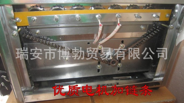烤肠机加工不锈钢7管热狗机 烤香肠机器商用双控温带门带灯249元