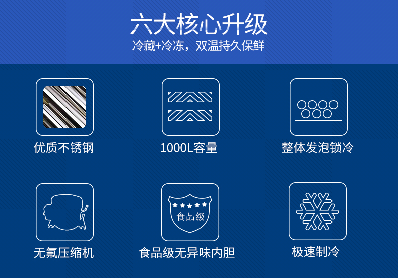 德玛仕冷藏柜立式四门冰柜商用 展示柜 KCD1.0L4立式四门全冷冻