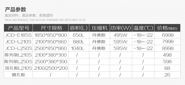 直冷无霜组合岛柜速冻超市卧式保鲜冰柜商用冷冻冷藏丸饺子展示柜
