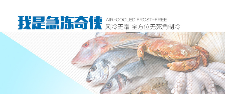 直冷无霜组合岛柜速冻超市卧式保鲜冰柜商用冷冻冷藏丸饺子展示柜
