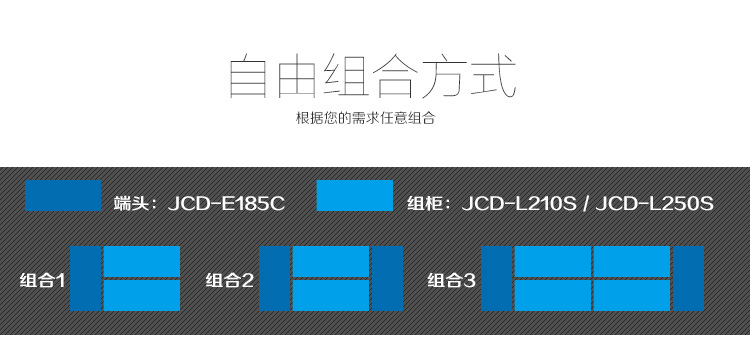 直冷无霜组合岛柜速冻超市卧式保鲜冰柜商用冷冻冷藏丸饺子展示柜