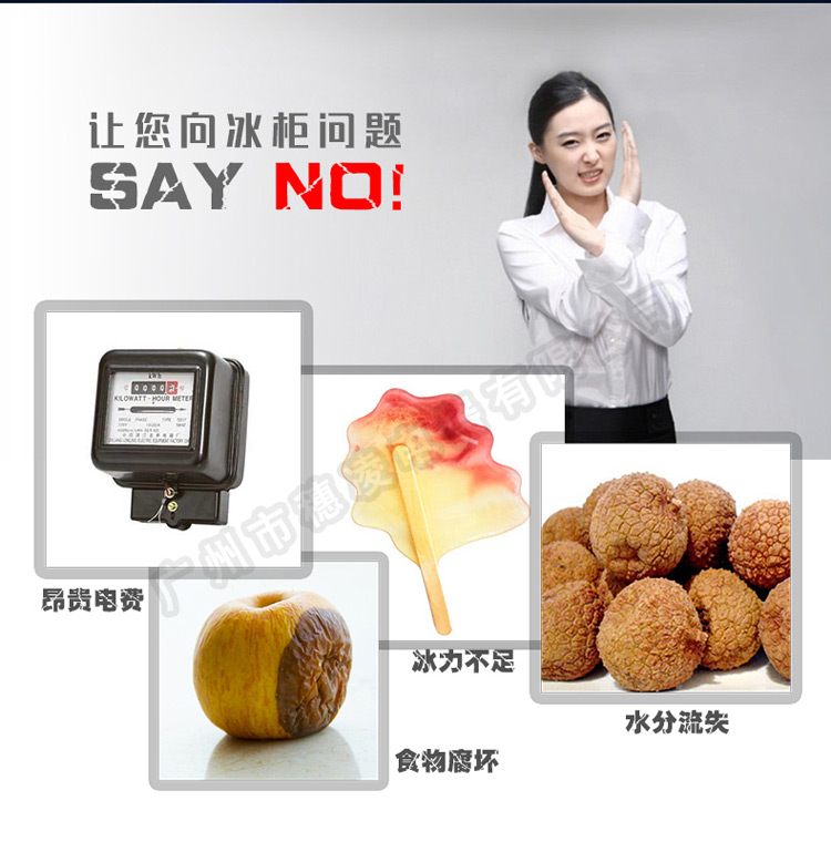 穗凌 WD4-275卧式展示柜单温冷藏冷冻啤酒柜一室制冷商用冰柜卧柜