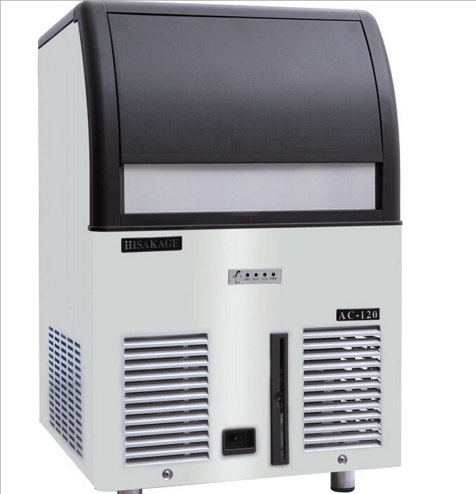 久景制冰机商用AC-120方形冰日产冰量55KG 奶茶店咖啡店专用混批