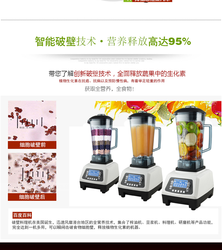爆款 热销供应多宝沙冰机商用 奶茶店刨冰碎电动豆浆机家用破壁机
