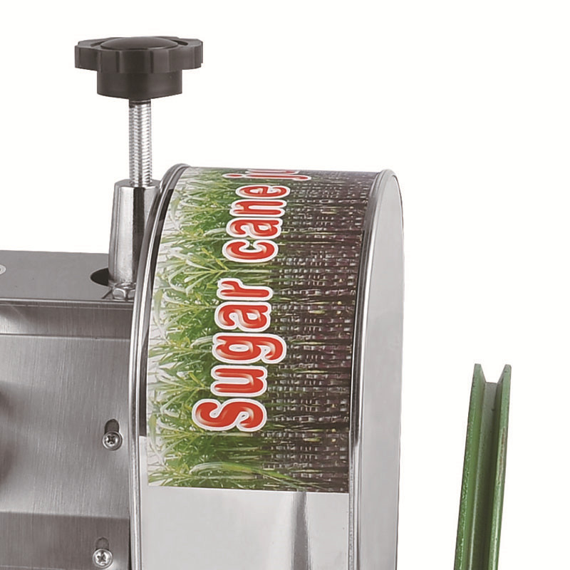 厂家直销鲨鱼250B型小型商用手摇甘蔗榨汁机不锈钢手动台式甘蔗机
