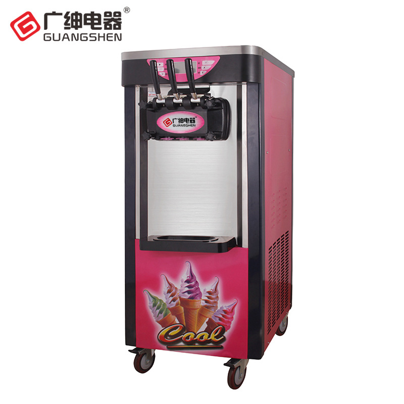 BJ218C 商用冰淇淋机 甜筒机 做冰淇淋的机器 广绅电器雪糕机厂家