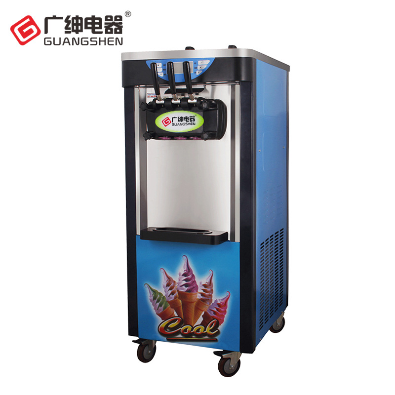 BJ218C 商用冰淇淋机 甜筒机 做冰淇淋的机器 广绅电器雪糕机厂家