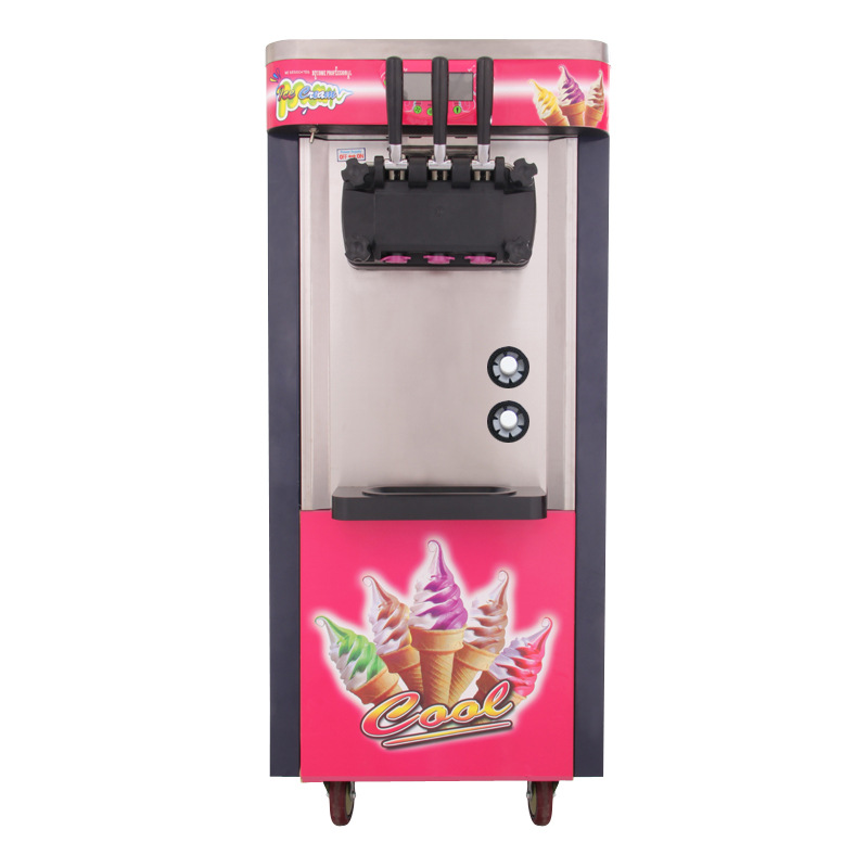 BJ288C 商用冰淇淋机 三色甜筒机 雪糕机广绅厂家直销