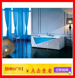 厂家 多功能 智能按摩冲浪方浴缸 纯亚克力 酒店/工程/出口/外贸
