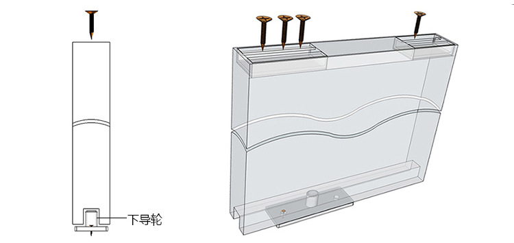 厂家批发不锈钢吊轮 欧式实木移门 推拉滑轮批发 门窗小五金配件