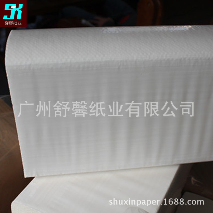 厂家直销木浆N折擦手纸 商务用纸 酒店宾馆专用纸 厕所卫生纸批发