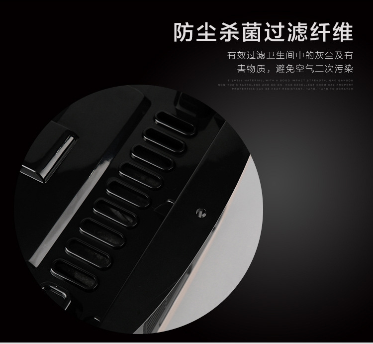 创点冷热干手机全自动感应家用超静音烘手机酒店卫生间烘手器