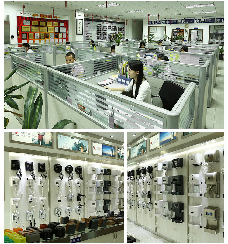 创点 冷热干手机全自动感应干手器酒店烘手机卫生间家用烘手器