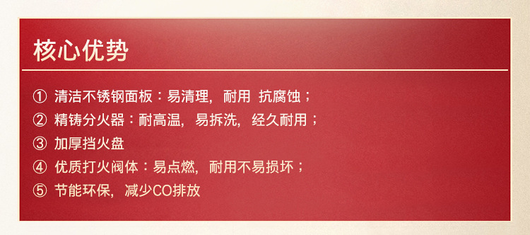 商用煲仔炉砂锅灶燃气四眼方四头蜂窝头煤气炉灶猛火灶饭店烹王