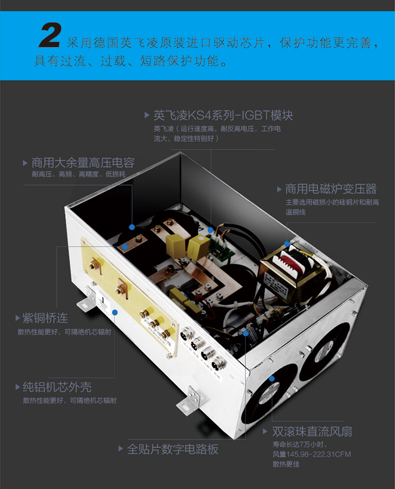 驰能商用电磁单头单尾小炒炉抛锅炉15kw大功率电磁灶厂家定制直销