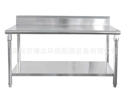 靠背双层工作台