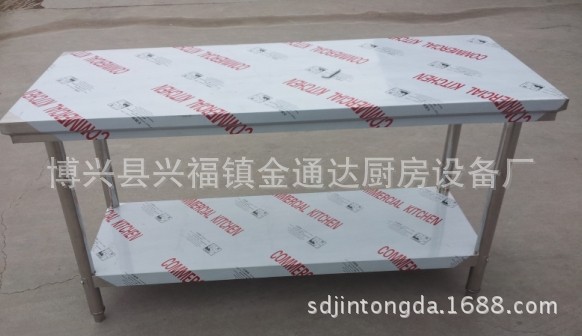 厂家直批不锈钢工作台厨房操作台简易组装工作台厨房打荷台简易房