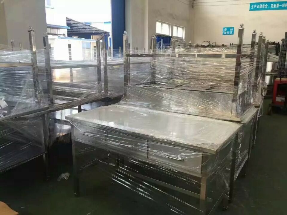 双层不锈钢面案工作台 工作台可定制 工作台车间流水线操作台