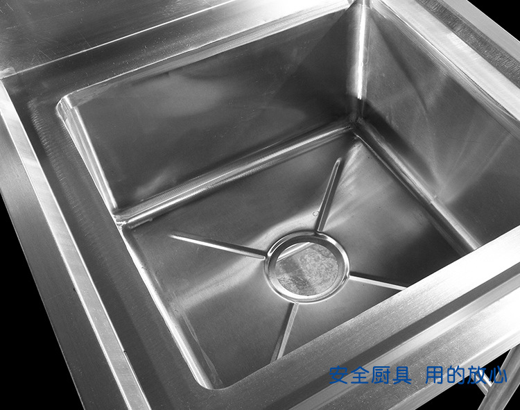 创新厨具 优质不锈钢双星水池 厂家直销 可定制 酒店学校专用