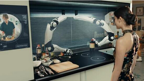 机械手开始普及厨具设备行业 厨房实现机器人自动化解决方案